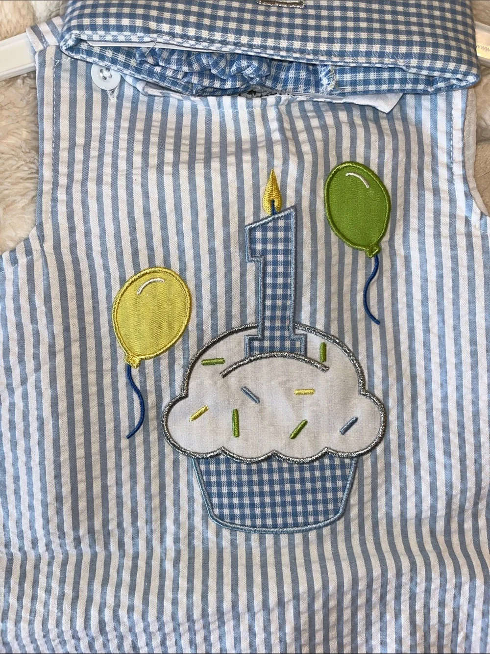 NWT baby boy novelty 1st birthday set